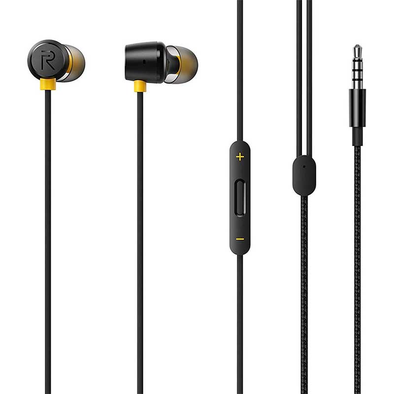 realme Buds 2 Earphone Wired - Black
