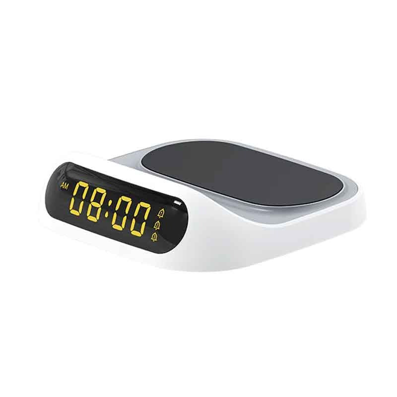 Recci RCW-22 Clock Wireless Charging Digital , 15W - White