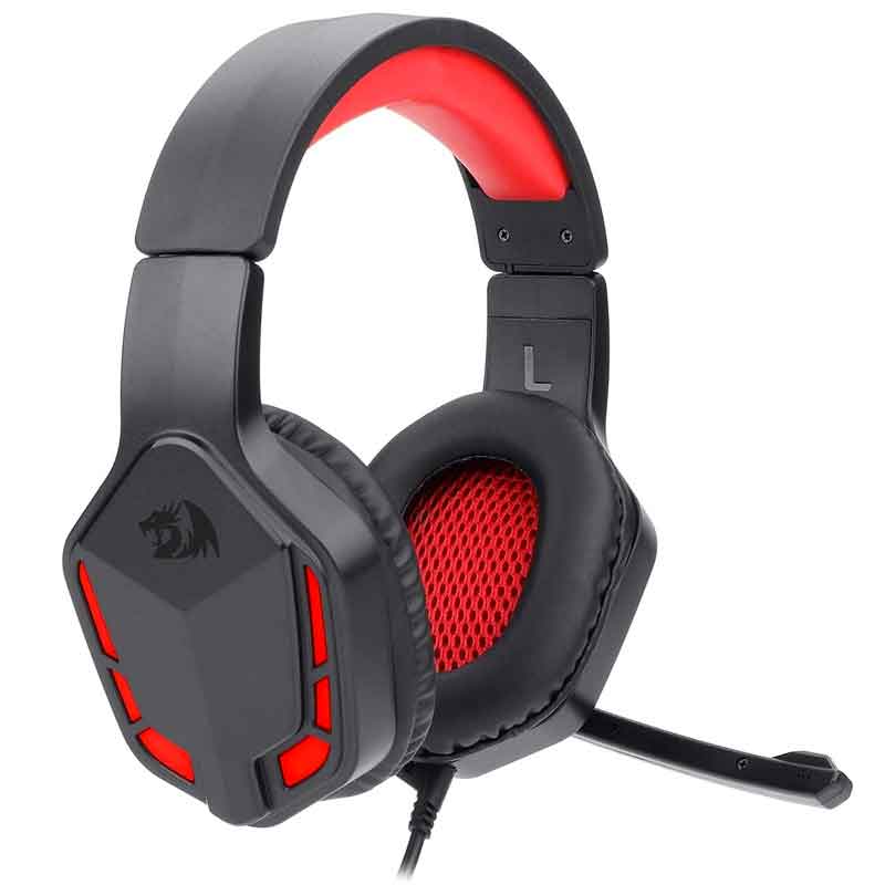 Redragon H220-RGB THEMIS Wired Gaming Headset - Black
