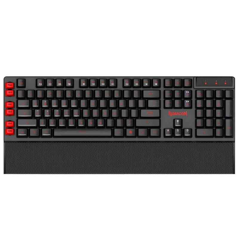 Redragon K505 Gaming Keyboard RGB Wireless LED Backlit - Black