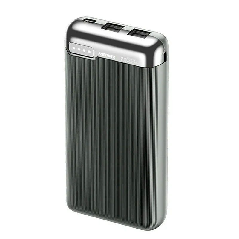 Remax RPP-626 Power Bank 20000mAh 2.1A - Gray