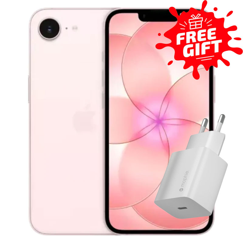 Apple iPhone 17E(FREE GIFT CHARGER HOME ADAPTER 20W FAST USB-C MOPHIE)