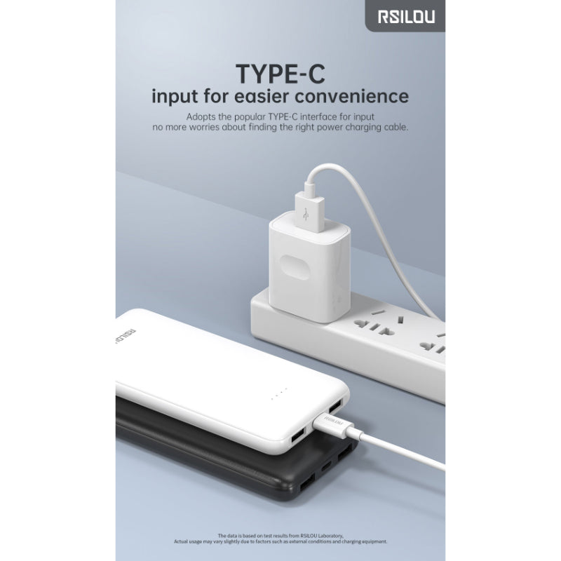 Rsilou Power Bank 20000mAh 10W Dual USB-A R1004-001