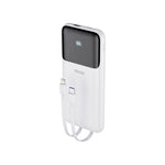 Rsilou Cabled Power Bank 10000mAh 22.5W R1012-002 – White
