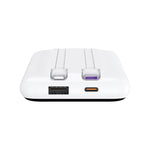 Rsilou Cabled Power Bank 10000mAh 22.5W R1012-002 – White