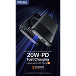 Rsilou Cabled Power Bank 10000mAh 22.5W R1012-001