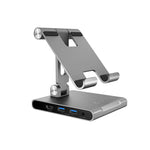 j5create-Multi-Angle Stand with Docking Station for iPad Pro® - JTS224