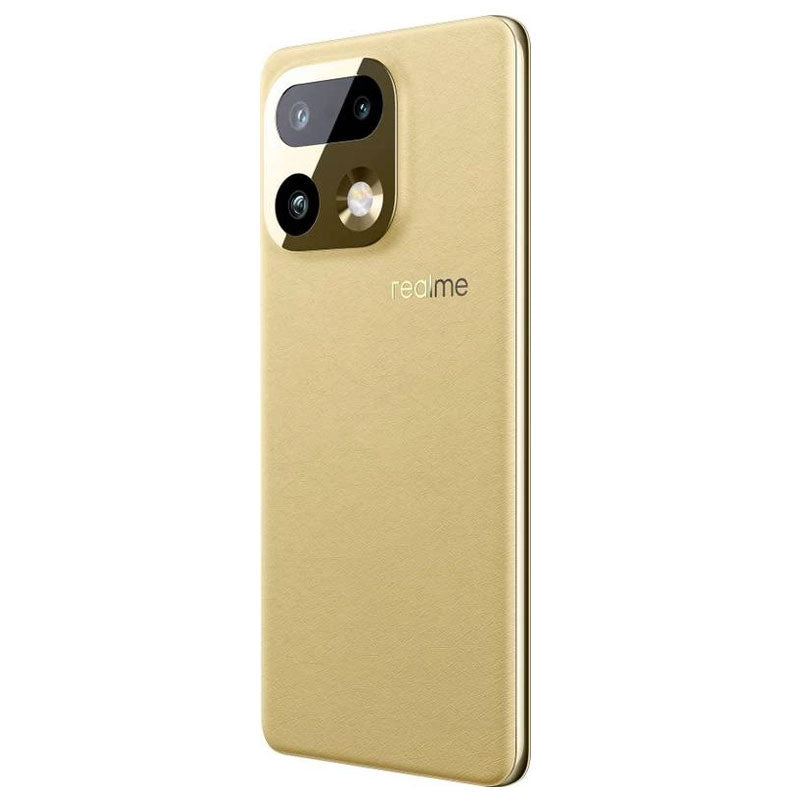 realme 16 Pro+ 5G , 256GB , 12GB RAM - Gold with ( free gift realme watch 5 )
