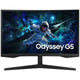 سامسونج شاشة جيمنج Odyssey منحنية 27 بوصة QHD 165 هرتز (LS27CG552EMXEG)