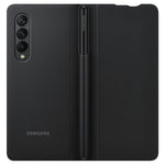 Samsung Z Fold 3 Flip Cover With Pen - Black