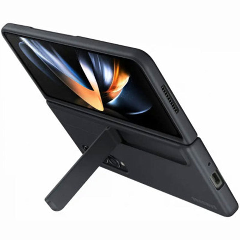 Samsung Z Fold 4 Flip Cover With Pen & Charger - Black
