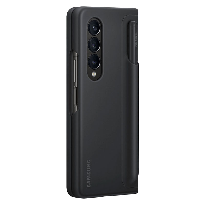 Samsung Z Fold 4 Flip Cover With Pen - Black