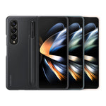 Samsung Z Fold 4 Flip Cover With Pen - Black