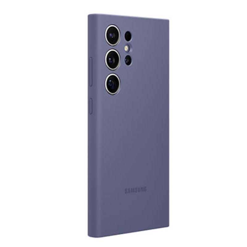 Samsung S24 Ultra Silicone Cover - Blue