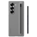 Samsung Z Fold 6 Back Cover With Pen - Gray