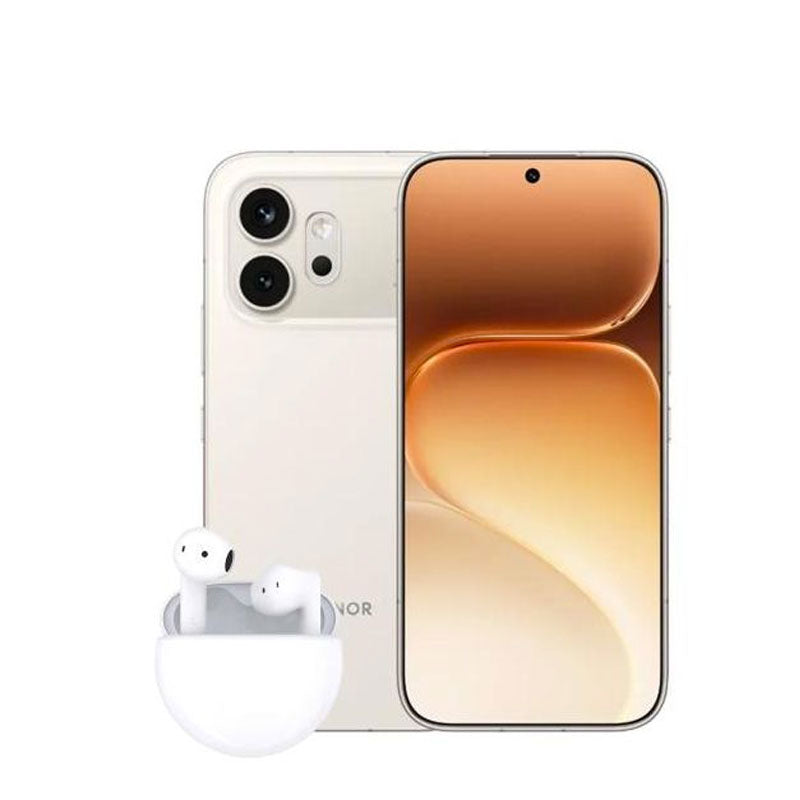 Honor 600 , Dual SIM , 5G , 256GB , 8GB , Golden White (EARBUDS X7E ACTIVE+ COVER)

