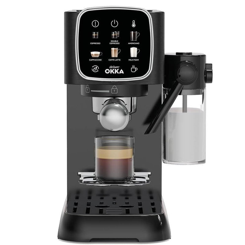 Okka , Espresso Machine , 15 Bar, Digital Display , Ok0032-0400 - Black Copper
