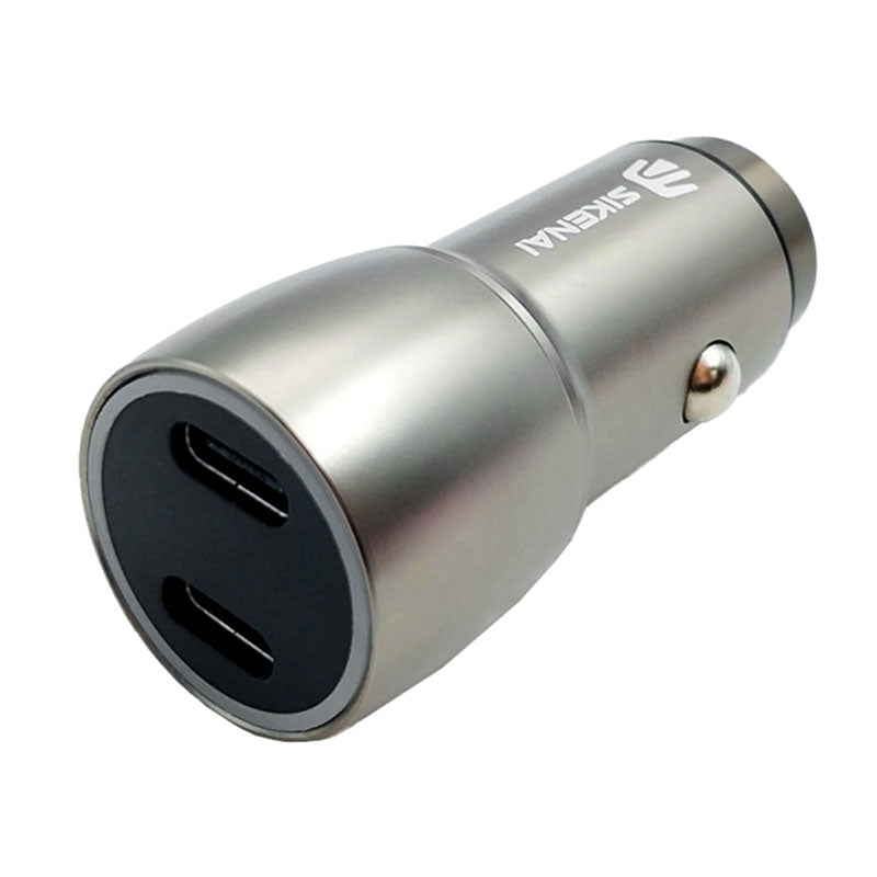 SIKENAI CA-6 Car Charger Adapter 40W Dual Type-C