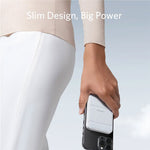 Anker Snap Charge Move Magnetic Wireless Portable Mag Go A1610H21 - White