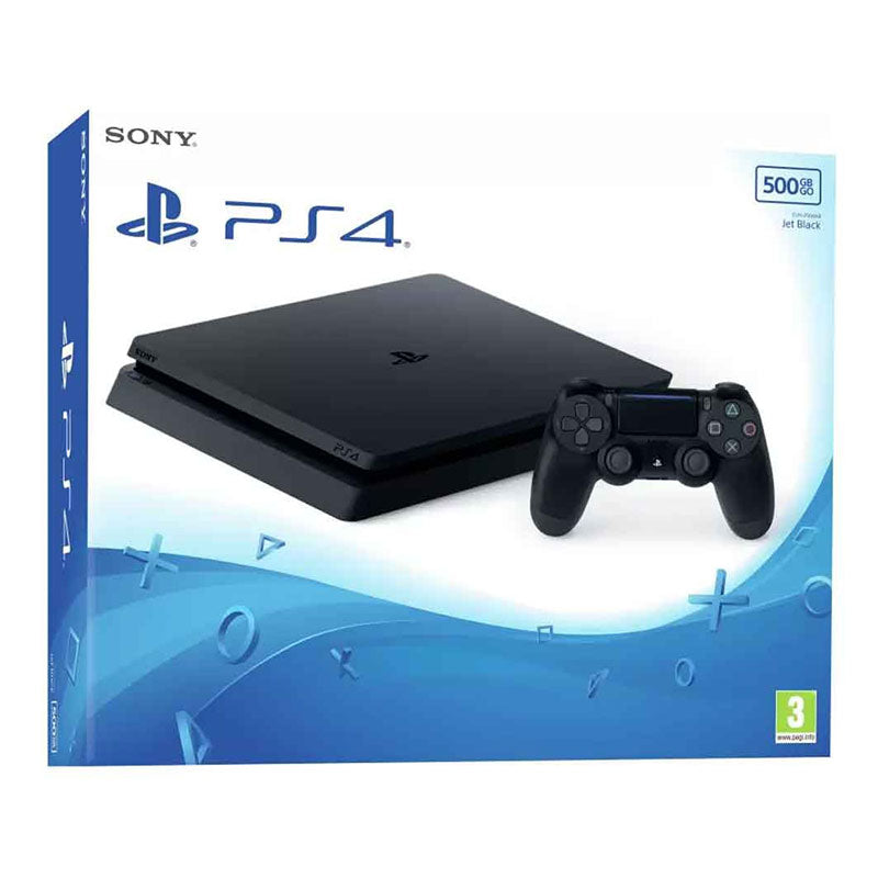 Sony PlayStation 4 Slim 500GB 1 Controller - Black
