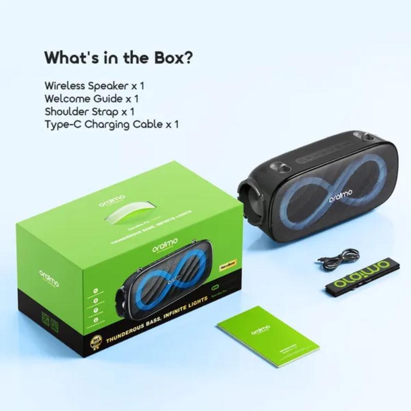 Oraimo Speaker Wireless Space Box Pro OBS-682