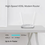Tp-Link TD-W9950 , Modem Router N300 - White
