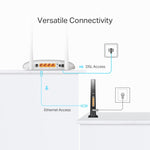 Tp-Link TD-W9950 , Modem Router N300 - White
