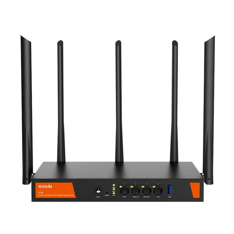 Tenda W30E Wireless Hotspot Router Dual Band Wif-Fi 6 AX3000
