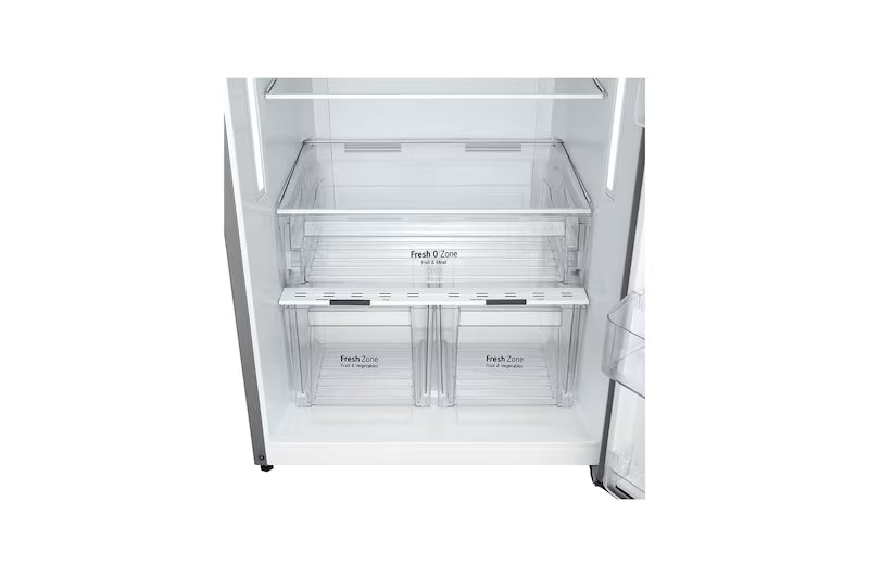 LG Freestanding No Frost Refrigerator, 401L, Digital Display, GTF402SBAN, Black