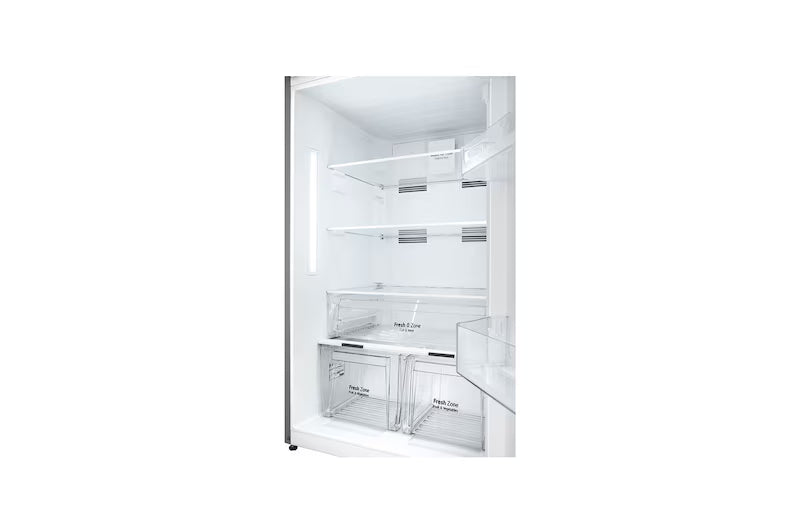 LG Freestanding No Frost Refrigerator, 401L, Digital Display, GTF402SBAN, Black