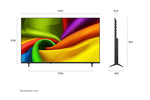 تلفزيون LG سمارت NanoCell 4K مقاس 65 بوصة – أسود (65NU85CB6LA)