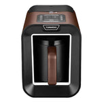 Tornado Automatic Turkish Coffee Maker 330ml , Brown x Black Water Tank -TCME-100S-PRO