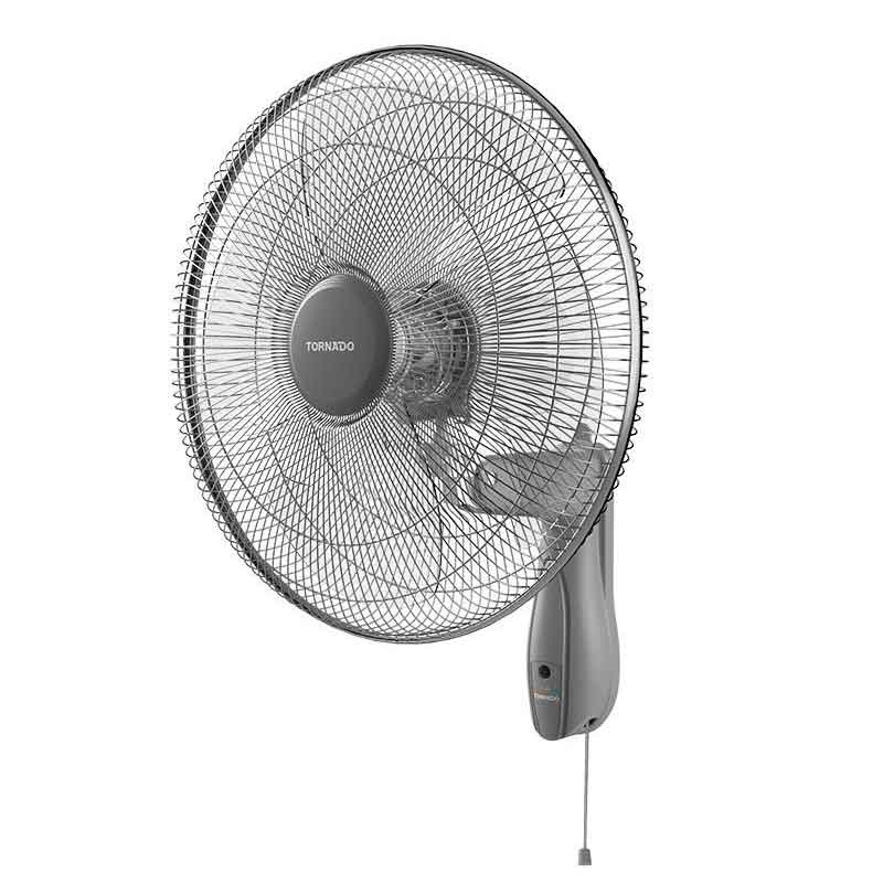 Tornado Wall Fan 16 Inch 4 Blades , Grey - TWF-16G