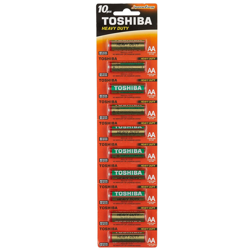 Toshiba Battery Heavy Duty Bp 1*10c AA - R6KG