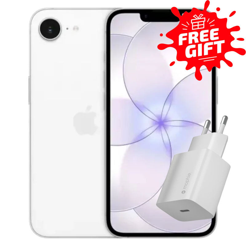 Apple iPhone 17E(FREE GIFT CHARGER HOME ADAPTER 20W FAST USB-C MOPHIE)
