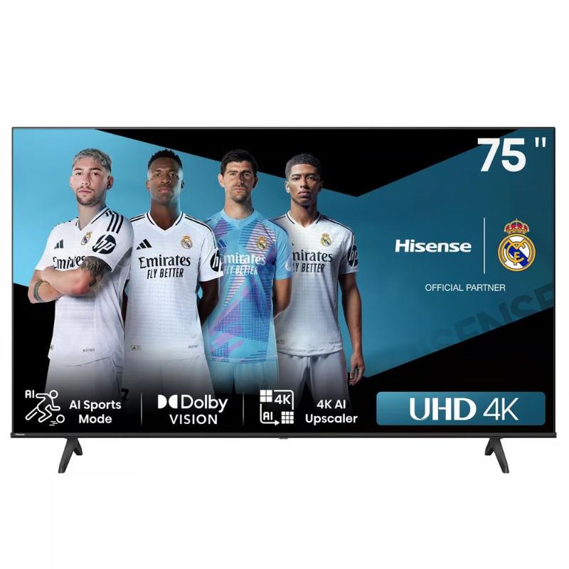 هايسنس تلفزيون 75 بوصة UHD 4K ذكي 75A6N