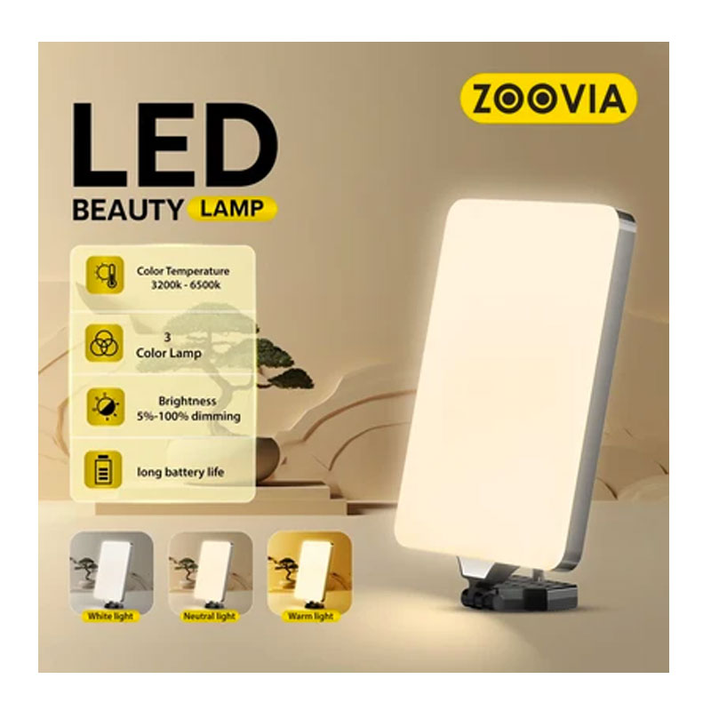 Zoovia R-009 | Professional Full-Screen LED Beauty & Fill Light Panel