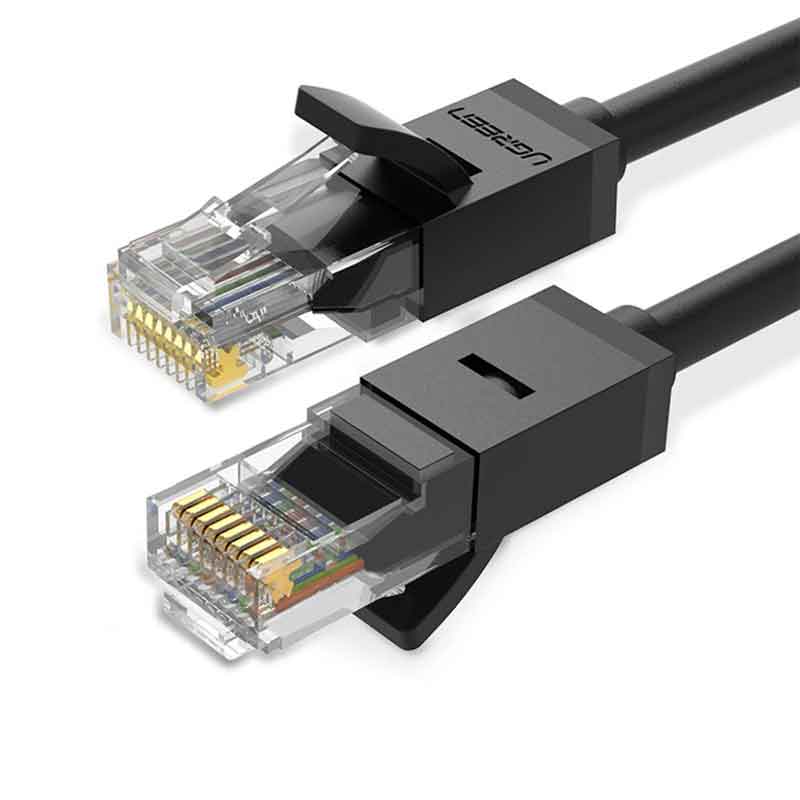 UGREEN CAT 6 UTP Ethernet Lan Cable 1.M  - 20159 - Black