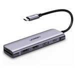 UGREEN HUB Adapter USB-C To 6-Port Multi , CM195/70411 