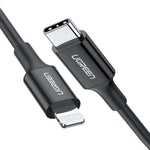 UGREEN 60752 Cable Lightning to USB-C - 2M - Black