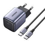 UGREEN CD319 Home Charger Adapter 30W with USB-C Cable - Black