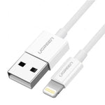 UGREEN US155 USB to Lightning Charging Cable - 1M - White