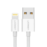 UGREEN US155 USB to Lightning Charging Cable - 1M - White