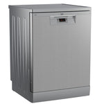 BEKO DISHWASHER , 14 PERSON , 5 PROGRAMS , SIZE 60 CM , STEAM GLOSS , BDFN15420S -SILVER
