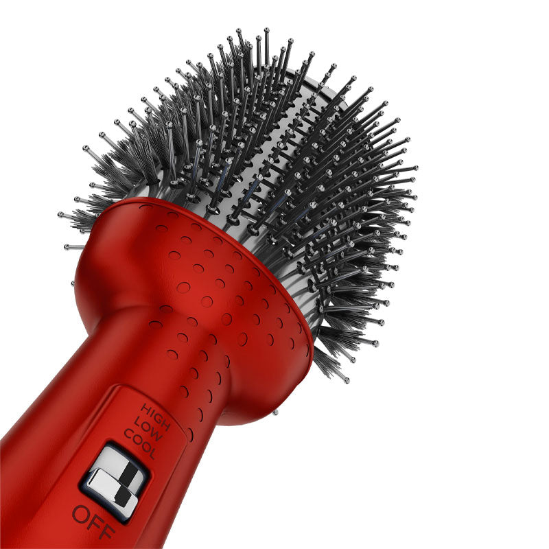 Rush Brush® V2 PRO Hair Volumizer 1300 Watt - Red