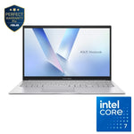 ASUS Vivobook 15 Laptop – Intel® Core™ 7 350, 8GB RAM, 512GB SSD, Intel® Graphics, 15.6" FHD, Windows 11, Cool Silver (X1504MA-BQ857W)