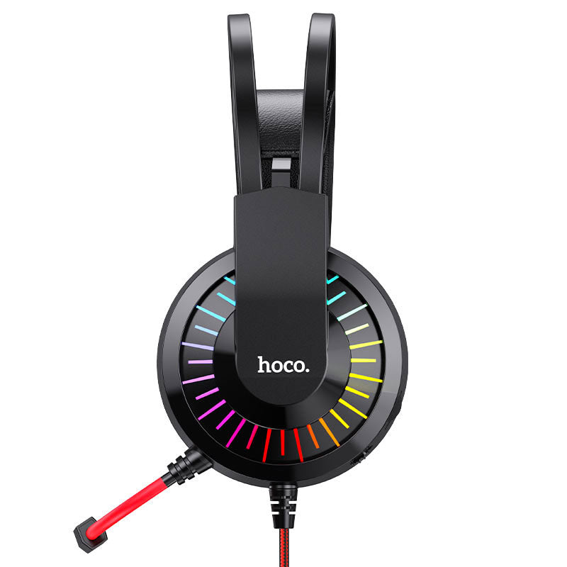 Hoco Headphone Wired Gamming , Red - W105