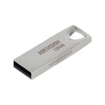 Hikvision M200 Flash Drive 128GB USB2.0, Flash Storage Memory Stick, with Metal Case for Data Storage and Backup, Speed up to 30-80mb/s