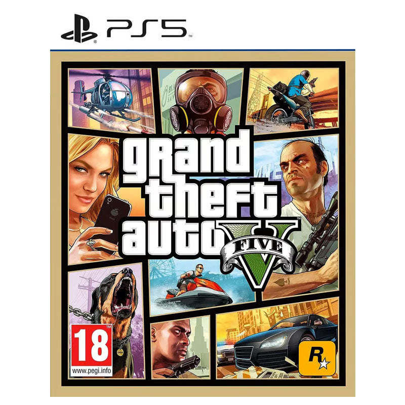 PS5 CD GRAND THEFT AUTO (GTA 5)