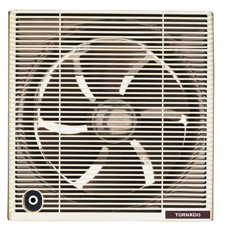 Tornado , Bathroom Ventilating , Fan 20 cm , Privacy Grid , TVS-20CM - Creamy
